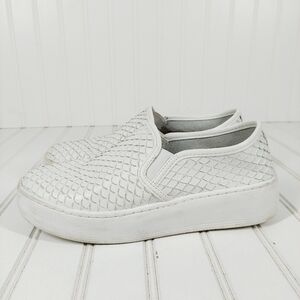 Corello Faux Leather Fish Scales slip on Sneakers D668